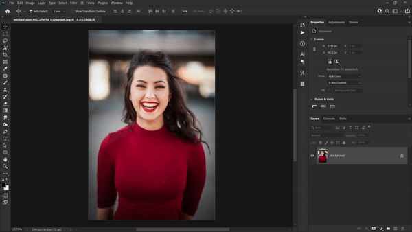 Remove the Background of an Image in Photoshop