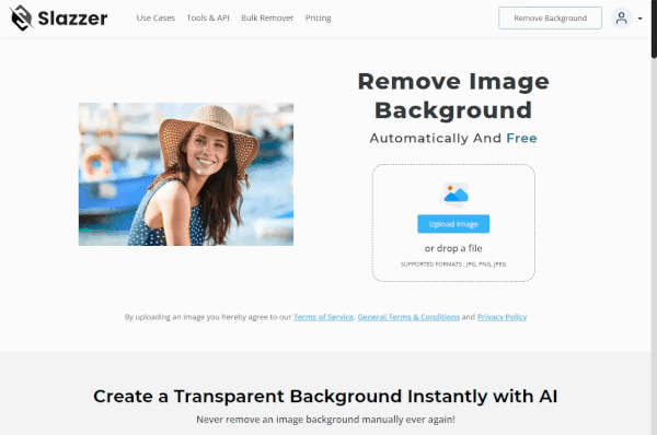 Remove image background automatically