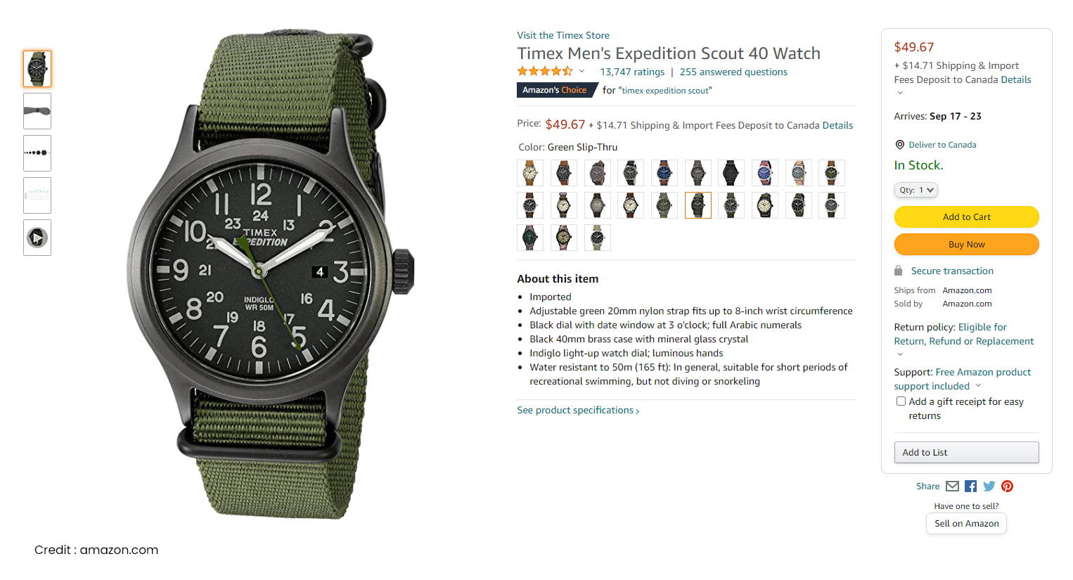 Online products images