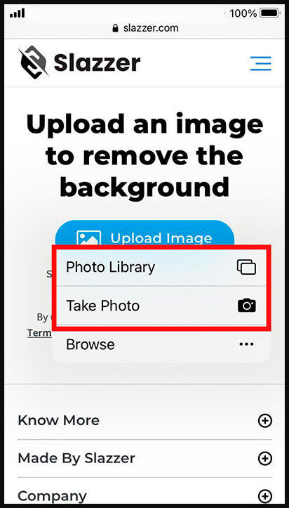 Uploading the Images