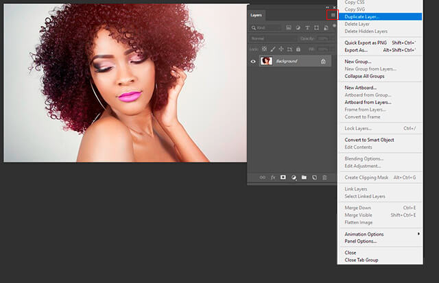 Layers set up