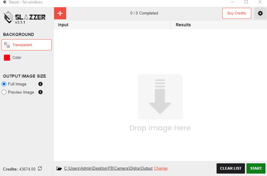 Slazzer Desktop App